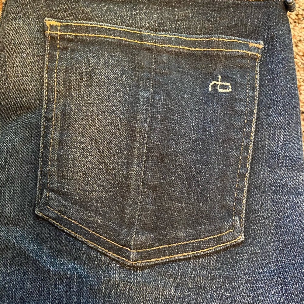 Rag & Bone skinny jeans medium wash